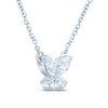 Thumbnail Image 2 of Pnina Tornai Diamond Butterfly Necklace 3/8 ct tw Pear/Marquise/Round 14K White Gold 18"