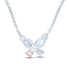 Thumbnail Image 4 of Pnina Tornai Diamond Butterfly Necklace 3/8 ct tw Pear/Marquise/Round 14K White Gold 18"