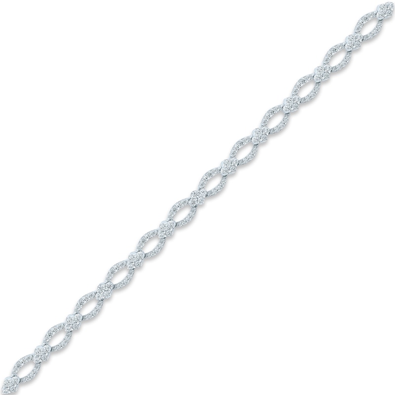 Main Image 2 of Pnina Tornai Diamond Bracelet 2 ct tw Round 14K White Gold