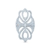 Pnina Tornai Diamond Ring 1-1/8 ct tw Round 14K White Gold