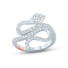 Thumbnail Image 1 of Pnina Tornai Diamond Snake Ring 3/8 ct tw Round 14K White Gold