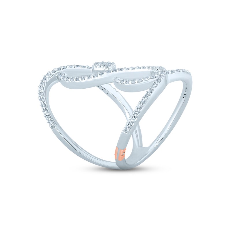 Main Image 2 of Pnina Tornai Diamond Ring 5/8 ct tw Round 14K White Gold