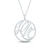 Thumbnail Image 1 of Pnina Tornai Diamond LOVE Necklace 1 ct tw Round 14K White Gold