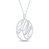 Thumbnail Image 2 of Pnina Tornai Diamond LOVE Necklace 1 ct tw Round 14K White Gold