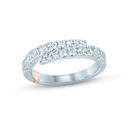 Pnina Tornai Diamond Ring 1 ct tw Round 14K White Gold