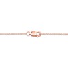 Pnina Tornai Diamond Hamsa Hand Necklace 5/8 ct tw Round 14K Rose Gold