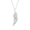 Thumbnail Image 3 of Pnina Tornai Diamond Wing Necklace 3/8 ct tw Round 14K White Gold