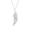 Thumbnail Image 4 of Pnina Tornai Diamond Wing Necklace 3/8 ct tw Round 14K White Gold