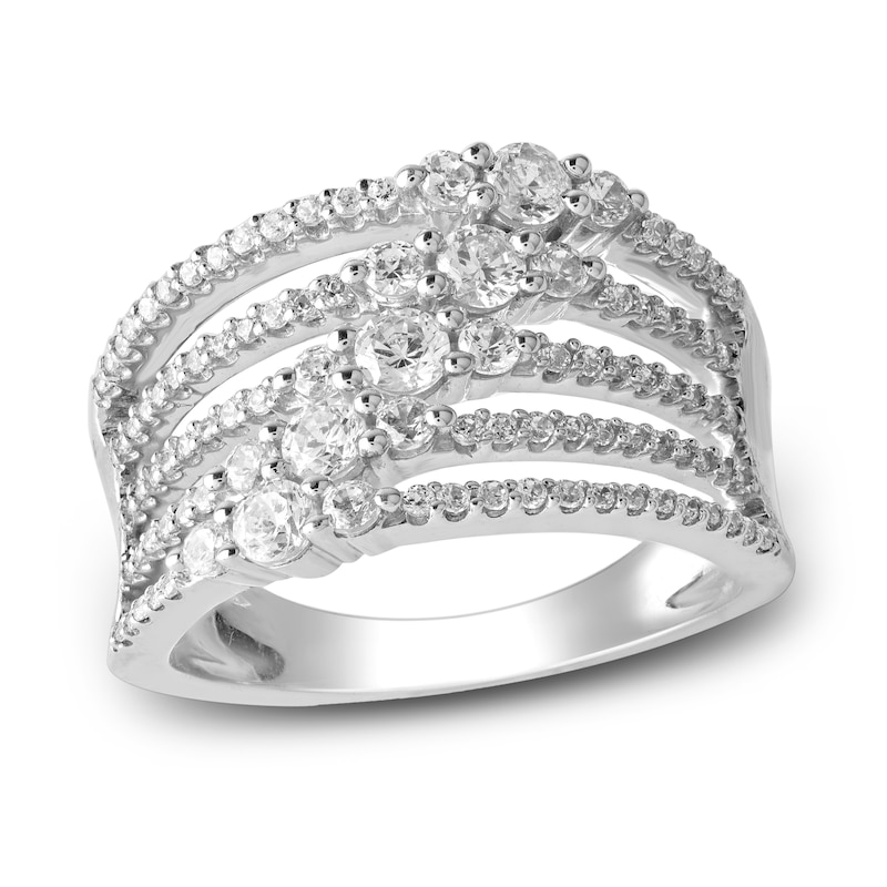 Main Image 1 of Diamond Ring 1 ct tw Round 14K White Gold