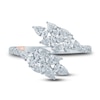 Pnina Tornai Diamond  Ring 1-1/5 ct tw Pear/Round 14K White Gold