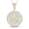 Thumbnail Image 3 of Men's Diamond Ankh Charm 3/4 ct tw Round 10K Yellow Gold