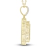 Thumbnail Image 4 of Men's Diamond Ankh Charm 3/4 ct tw Round 10K Yellow Gold