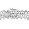 Diamond Lace Bracelet 7/8 ct tw Round 18K White Gold