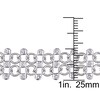 Thumbnail Image 2 of Diamond Lace Bracelet 7/8 ct tw Round 18K White Gold