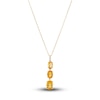 Thumbnail Image 0 of Natural Citrine Pendant Necklace 10K Yellow Gold