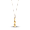 Thumbnail Image 2 of Natural Citrine Pendant Necklace 10K Yellow Gold