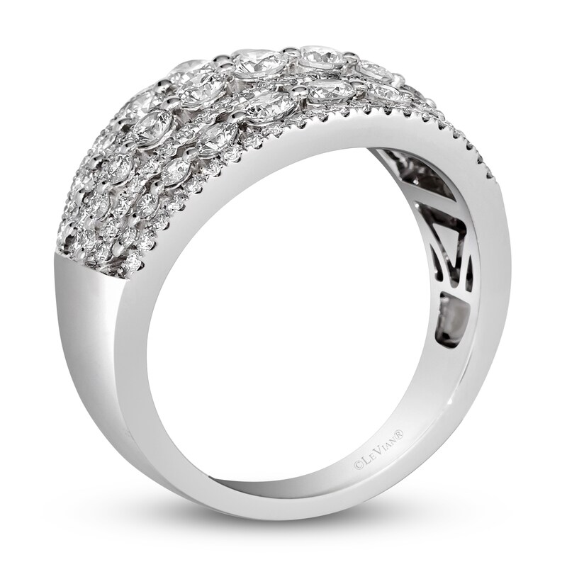 Main Image 2 of Le Vian Diamond Ring 1-3/8 ct tw Round Platinum