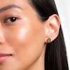 Thumbnail Image 1 of Juliette Maison Initial Stud Earrings 10K White Gold