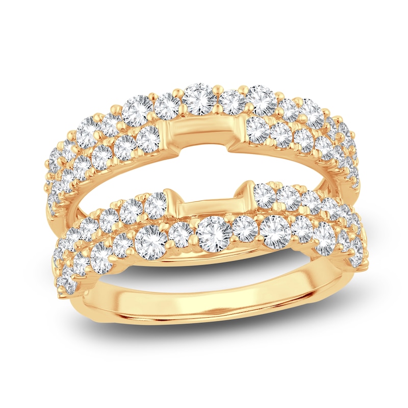 Main Image 1 of Lab-Grown Diamond Enhancer Band 1-1/2 ct tw Round 14K Yellow Gold
