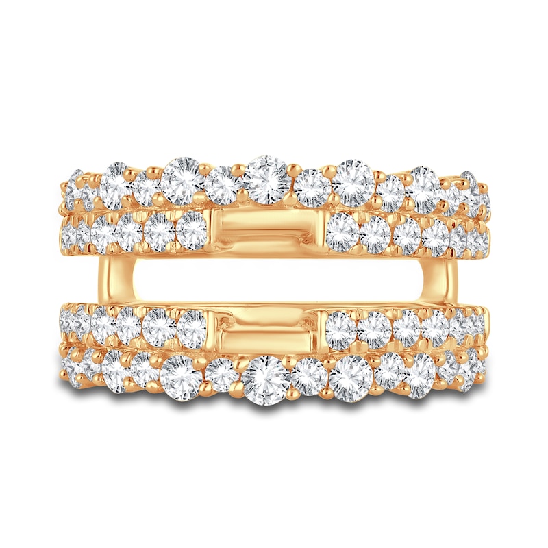Main Image 3 of Lab-Grown Diamond Enhancer Band 1-1/2 ct tw Round 14K Yellow Gold