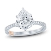 Thumbnail Image 0 of Pnina Tornai Diamond Engagement Ring 2-3/4 ct tw Pear/Round 14K White Gold