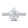 Thumbnail Image 2 of Pnina Tornai Diamond Engagement Ring 2-3/4 ct tw Pear/Round 14K White Gold