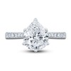 Thumbnail Image 2 of Pnina Tornai Diamond Engagement Ring 2-3/4 ct tw Pear/Round 14K White Gold