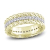 Thumbnail Image 1 of Y-Knot Diamond Eternity Band 1/2 ct tw Round 14K Yellow Gold