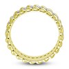 Thumbnail Image 3 of Y-Knot Diamond Eternity Band 1/2 ct tw Round 14K Yellow Gold