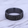 Thumbnail Image 4 of Coin Wedding Band Dark Tantalum 8mm