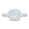 Thumbnail Image 2 of Pnina Tornai Lab-Created Diamond Engagement Ring 2-7/8 ct tw Cushion/Trillion/ Round 14K White Gold