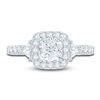 Thumbnail Image 3 of Pnina Tornai Lab-Grown Diamond Engagement Ring 2-7/8 ct tw Cushion/Trillion/ Round 14K White Gold