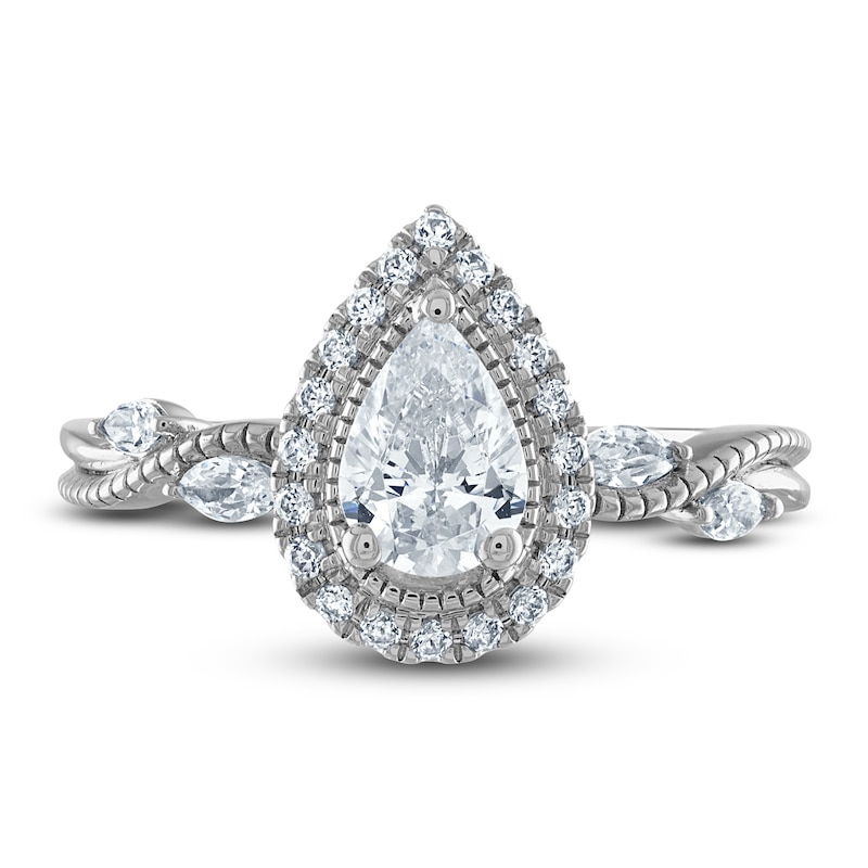 Tiffany & Co Platinum Diamond MARQUISE Engagement Ring 2.11 ct