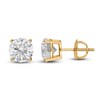 Thumbnail Image 2 of Lab-Grown Diamond Stud Earrings 3 ct tw Round 14K Yellow Gold (SI2/F)