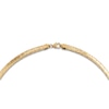 Thumbnail Image 3 of Italia D'Oro Solid Omega Chain Bracelet 14K Yellow Gold 7.5"