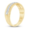 Thumbnail Image 2 of Men's Diamond Anniversary Band 1/2 ct tw Round 14K Yellow Gold