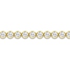 Thumbnail Image 2 of Lab-Grown Diamond Tennis Bracelet 3 ct tw 14K Yellow Gold 7.25"