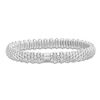 Thumbnail Image 1 of ZYDO Diamond Stretch Bangle Bracelet 10-3/8 ct tw Round 18K White Gold 6.5"