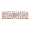 Thumbnail Image 3 of Diamond Multi-Row Anniversary Band 3/4 ct tw 14K Rose Gold