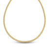 Thumbnail Image 0 of Italia D'Oro Reversible Omega Chain Necklace 14K Yellow Gold 18" 6.0mm