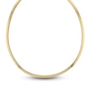 Thumbnail Image 1 of Italia D'Oro Reversible Omega Chain Necklace 14K Yellow Gold 18" 6.0mm