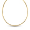 Thumbnail Image 2 of Italia D'Oro Reversible Omega Chain Necklace 14K Yellow Gold 18" 6.0mm