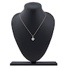 Thumbnail Image 6 of Baguette & Round-Cut Lab-Grown Diamond Snowflake Necklace 1 ct tw 14K Yellow Gold 18"