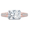 Thumbnail Image 3 of Radiant-Cut Created By Jared Studio Lab-Grown Diamond Engagement Ring 2-1/3 ct tw 14K Rose Gold
