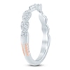 Thumbnail Image 2 of Pnina Tornai Round & Marquise-Cut Diamond Contour Twist Wedding Band 1/3 ct tw 14K White Gold