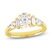 Thumbnail Image 1 of Storied Diamond Desert Sands of Eternity Oval-Cut Engagement Ring 1-5/8 ct tw 18K Yellow Gold