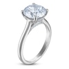 Thumbnail Image 2 of Round-Cut Lab-Grown Diamond Solitaire Plus Engagement Ring 2 ct tw Platinum (VS2/F)
