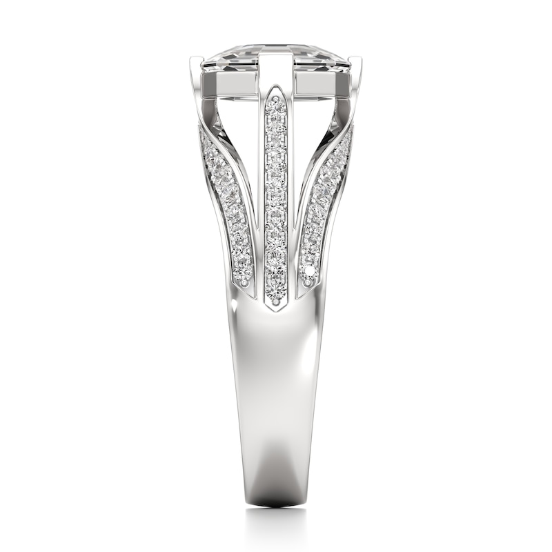 Main Image 3 of J'Lure Lab-Grown Diamond Oval Portrait-Cut Engagement Ring 2-3/8 ct tw 18K White Gold