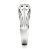 Thumbnail Image 3 of J'Lure Lab-Grown Diamond Radiant Brilliant-Cut Engagement Ring 3-1/2 ct tw 18K White Gold