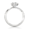 Thumbnail Image 2 of J'Lure Radiant Brilliant-Cut Lab-Grown Diamond Bypass Engagement Ring 1-1/3 ct tw 18K White Gold